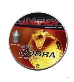 Śrut UMAREX Cobra szpic moletowany 4,5mm 500szt